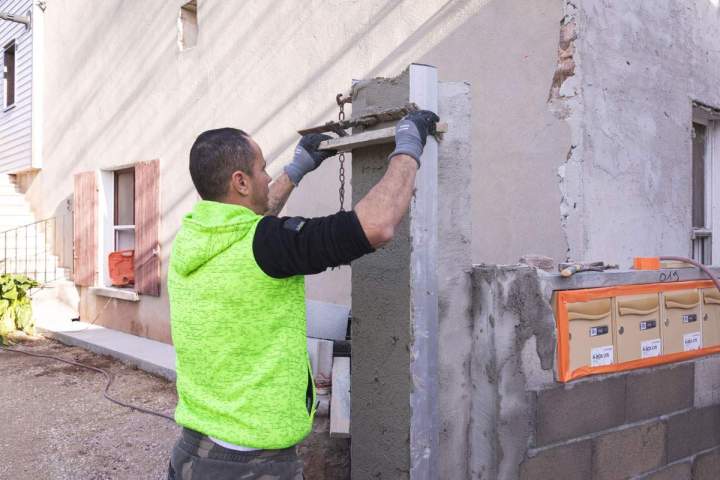 Travaux de rénovation de façade Cuers